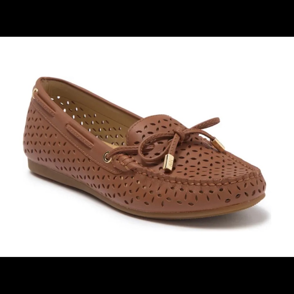 MICHAEL MICHAEL KORS Sutton Moc Toe Laser-Cut Loafer

8M